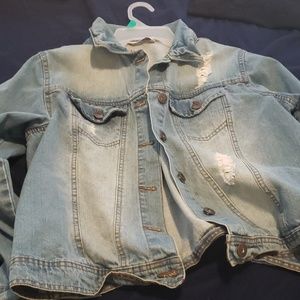 Light blue jean jacket